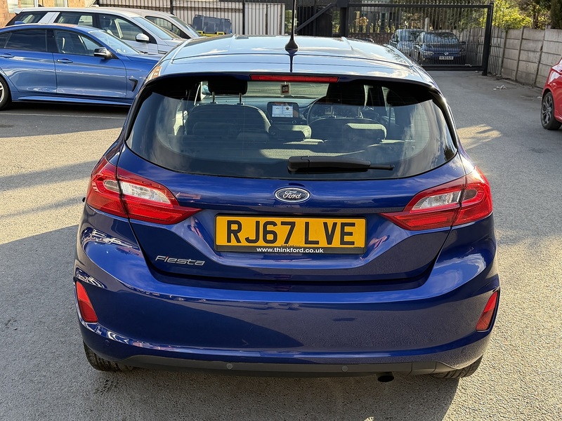 Ford Fiesta 1.0T EcoBoost Zetec Hatchback 5dr Petrol Auto Euro 6 (s/s) (100 ps) - U2513