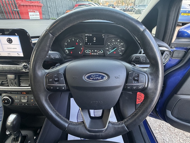 Ford Fiesta 1.0T EcoBoost Zetec Hatchback 5dr Petrol Auto Euro 6 (s/s) (100 ps) - U2513