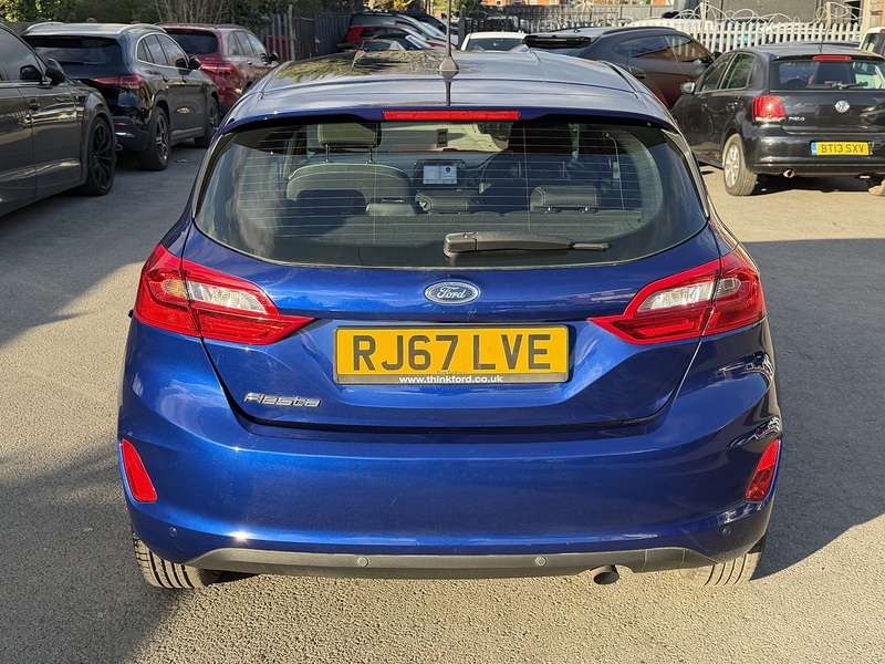 Ford Fiesta 1.0T EcoBoost Zetec Hatchback 5dr Petrol Auto Euro 6 (s/s) (100 ps) - U2513