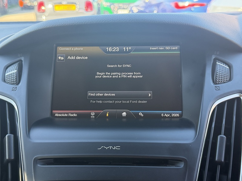 Ford Focus 1.0T EcoBoost Zetec Hatchback 5dr Petrol Auto Euro 6 (s/s) (125 ps) - U2521