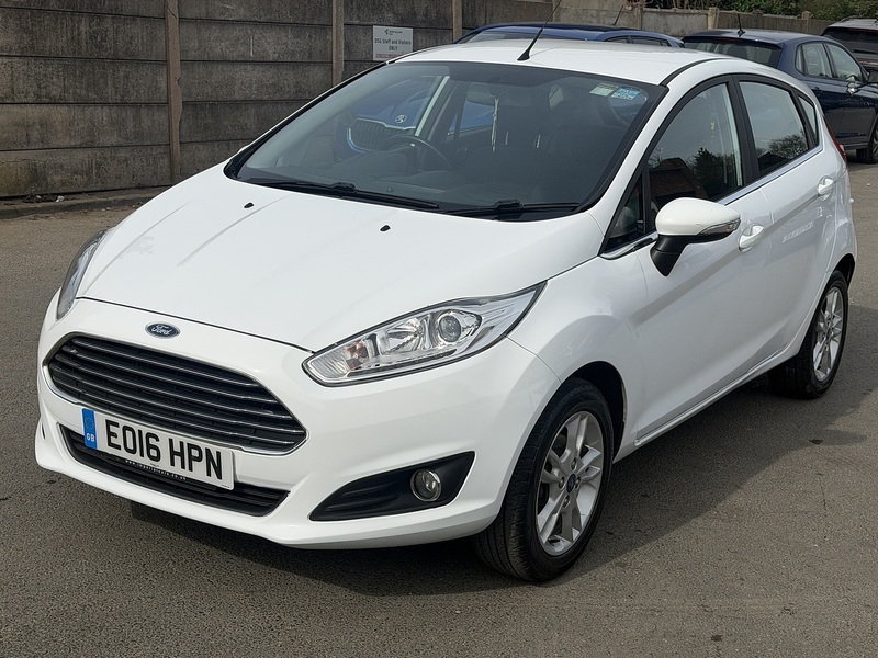 Ford Fiesta 1.0T EcoBoost Zetec Hatchback 5dr Petrol Manual Euro 6 (s/s) (100 ps) - U2527