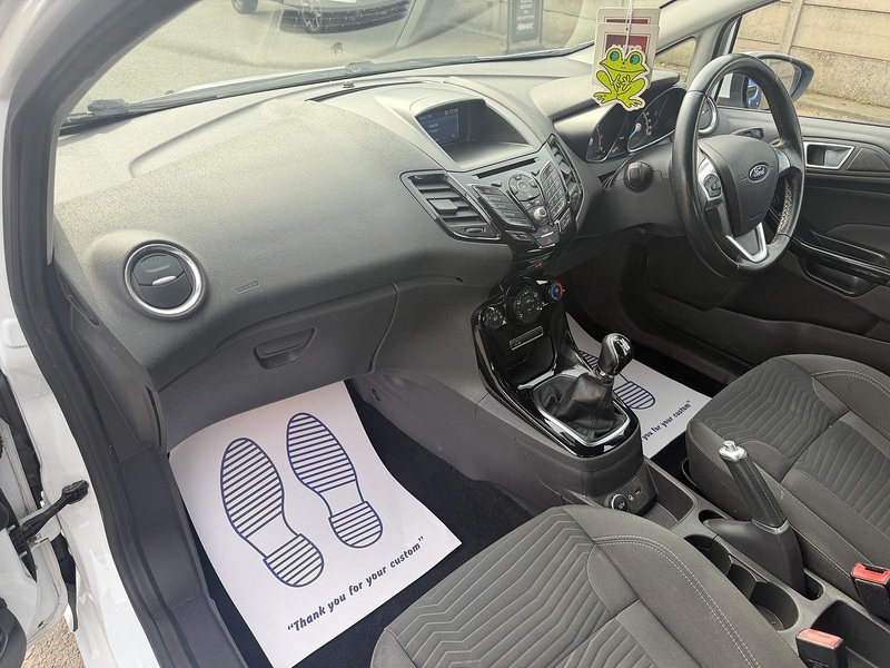 Ford Fiesta 1.0T EcoBoost Zetec Hatchback 5dr Petrol Manual Euro 6 (s/s) (100 ps) - U2527