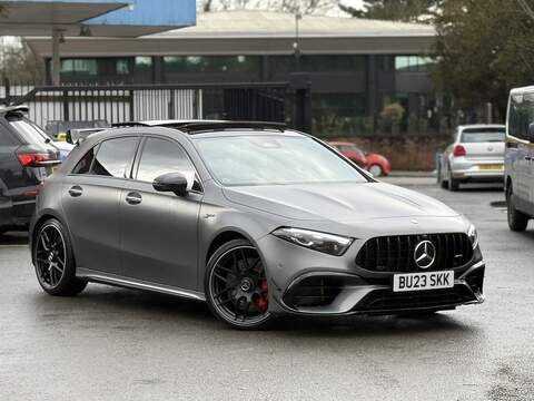MERCEDES-BENZ A-CLASS A-CLASS 2.0 A45 AMG S Plus Hatchback 5dr Petrol 8G-DCT 4MATIC+ Euro 6 (s/s) (421 ps) HUGE SPEC - HUD - U546