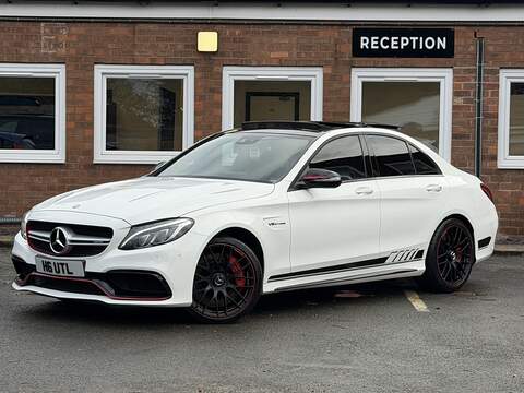 Mercedes-Benz C Class C Class C63 V8 BiTurbo AMG S Edition 1 Saloon 4.0 Automatic Petrol - U895