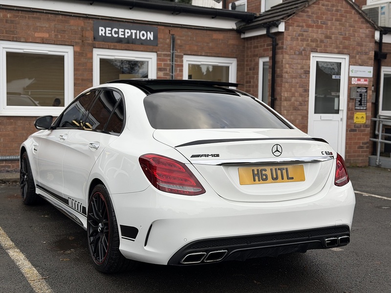 Mercedes-Benz C Class C Class C63 V8 BiTurbo AMG S Edition 1 Saloon 4.0 Automatic Petrol - U895