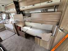 Swift Fairway 524 Caravan 4 Berth 2015 bunk beds