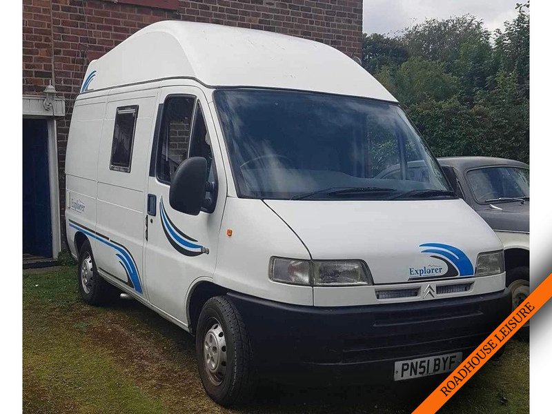 Citroen 2 Berth 2 belts Camperwith  Rock and roll bed