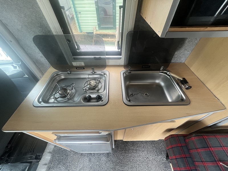 Citroen 2 Berth 2 belts Camperwith  Rock and roll bed