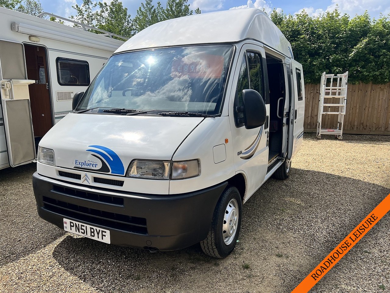 Citreon Relay Explorer Camper 2001 2 Berth 2 belts 1.9L Manual Diesel (U148)