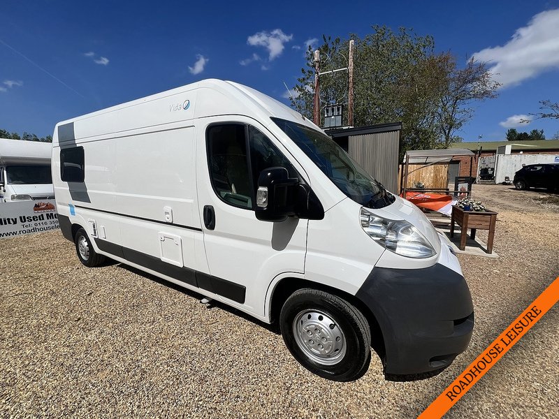 Peugeot 2 Berth Camper with 2 belts & shower room
