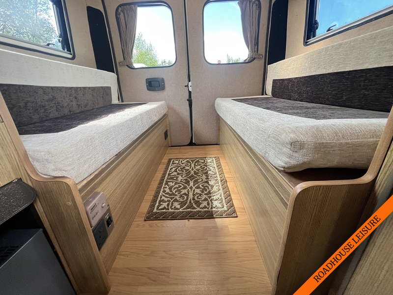 Peugeot 2 Berth Camper with 2 belts & shower room