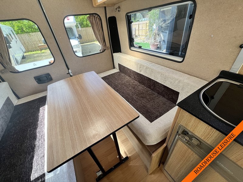 Peugeot 2 Berth Camper with 2 belts & shower room