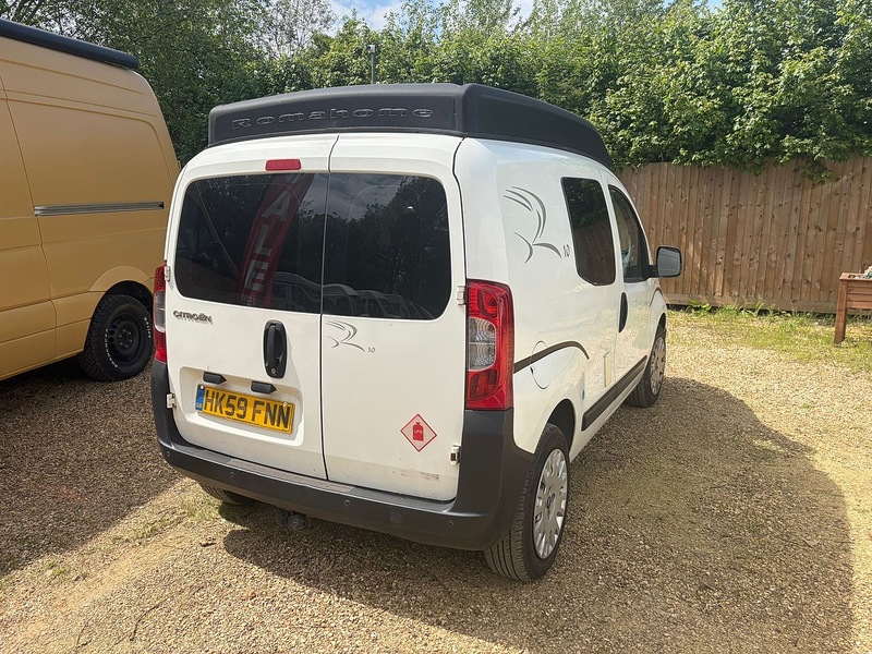 Romahome 1 Berth Camper 3 belts 1.4 3dr Panel Van Manual Diesel