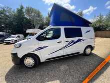 Peugeot Expert Camper conversionn 2017 , 2 Berth, 3 belts 1.6L Manual, Diesel BlueHDi 1000 S