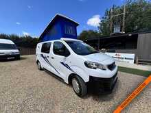 Peugeot Expert Camper conversionn 2017 , 2 Berth, 3 belts 1.6L Manual, Diesel BlueHDi 1000 S