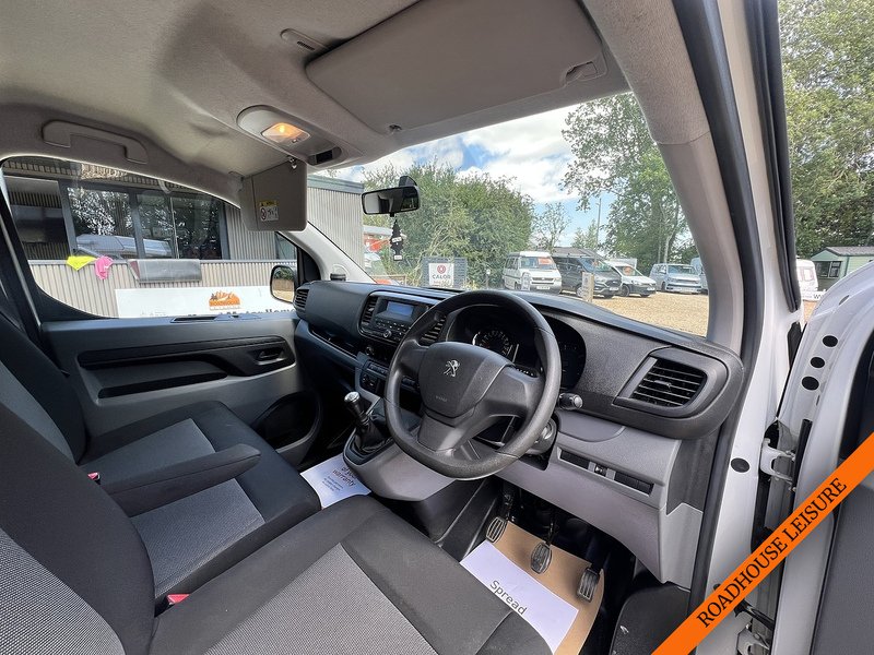 Peugeot 2 Berth Camper, with 2 seatbelts and a pop top