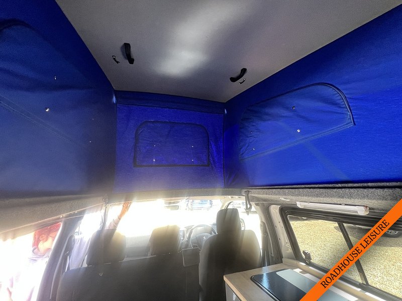 Peugeot 2 Berth Camper, with 2 seatbelts and a pop top