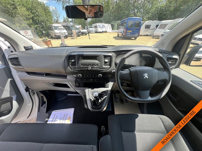 Peugeot 2 Berth Camper, with 2 seatbelts and a pop top