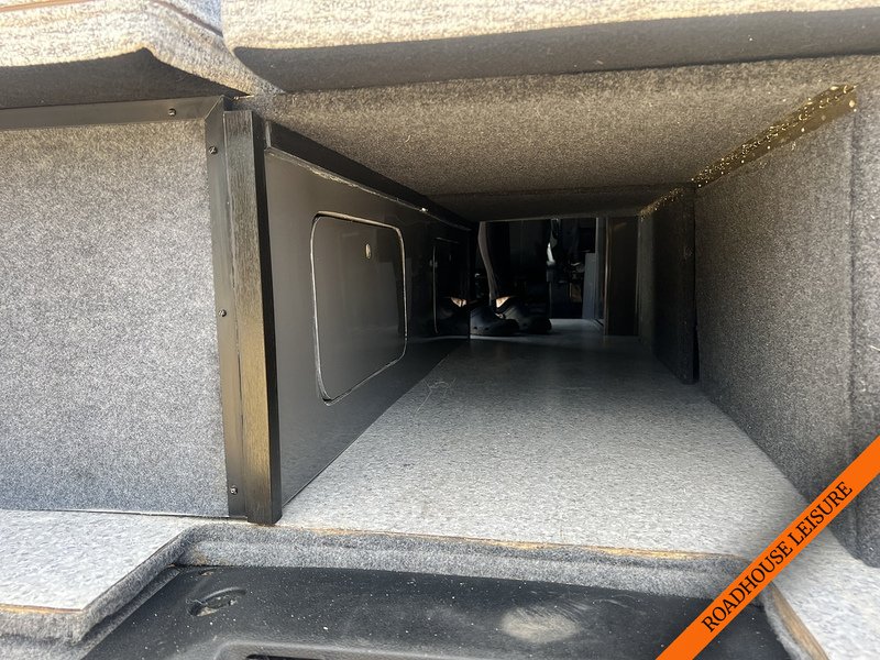 Peugeot 2 Berth Camper, with 2 seatbelts and a pop top