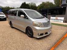 Toyota Alphard V6 Auto 2 Berth Micro Camper 4 Belts ( no pop top ) 2002 3.0L Petrol MPV Automatic with LPG
