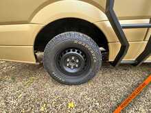 VW Crafter Campervan conversion,  2 Berth 2.5L shower room, kitchen, double pull out bed, solar panels manual