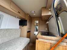 VW Crafter Campervan conversion,  2 Berth 2.5L shower room, kitchen, double pull out bed, solar panels manual