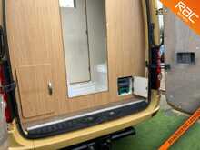 VW Crafter Campervan conversion,  2 Berth 2.5L shower room, kitchen, double pull out bed, solar panels manual