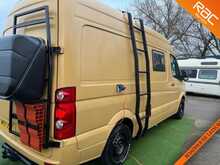 VW Crafter Campervan conversion,  2 Berth 2.5L shower room, kitchen, double pull out bed, solar panels manual
