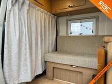 VW Crafter Campervan conversion,  2 Berth 2.5L shower room, kitchen, double pull out bed, solar panels manual