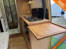 VW Crafter Campervan conversion,  2 Berth 2.5L shower room, kitchen, double pull out bed, solar panels manual