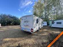 LMC Liberty Explorer 720 A Class Motorhome, 3.0L Automatic, 5 Berth with 4 Belts, Fixed Island bed and drop down double bed