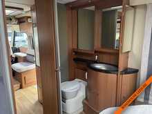 LMC Liberty Explorer 720 A Class Motorhome, 3.0L Automatic, 5 Berth with 4 Belts, Fixed Island bed and drop down double bed