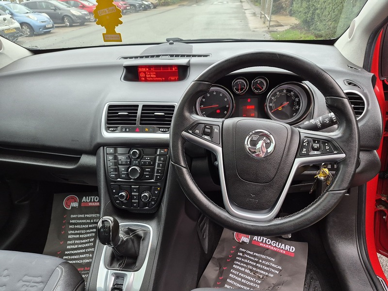 Vauxhall 1.4i Turbo SE MPV 5dr Petrol Manual Euro 6 (120 ps)