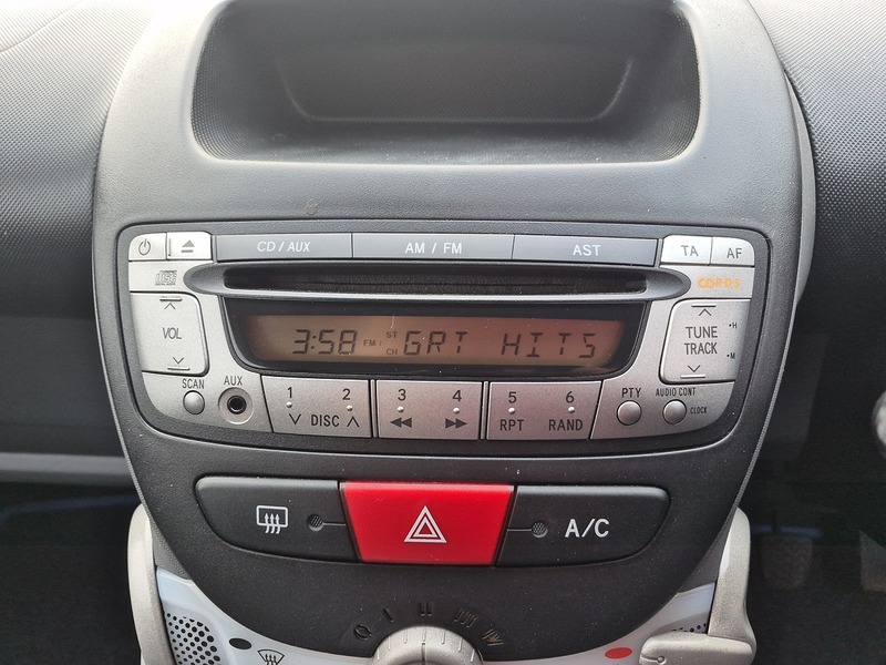 Toyota 1.0 VVT-i Blue Hatchback 5dr Petrol Manual Euro 4 (67 bhp)