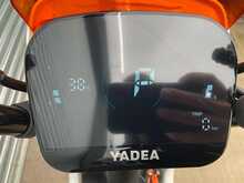 Yadea GFX White 1.0 Motorbike Automatic Electric - N446