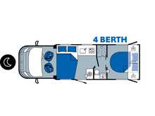 ACE 1500 DB 4 Berth - N471