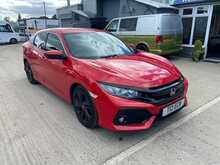 Honda Civic 1.0 VTEC Turbo SR Hatchback 5dr Petrol Manual Euro 6 (s/s) (129 ps) 1.0 5dr Car Manual Petrol - U524