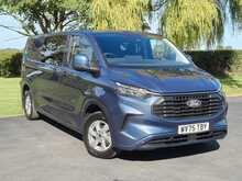 Ford Transit Custom 320 Ecoblue Limited Crew Van Double Cab L2