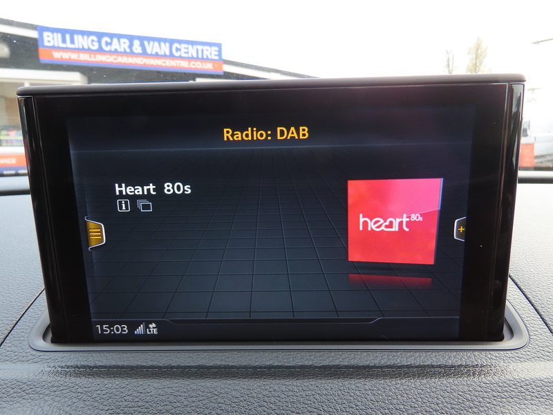 Audi A3 1.4 TFSI CoD S line Sportback 5dr Petrol Manual Euro 6 (s/s) (150 ps) - U4750