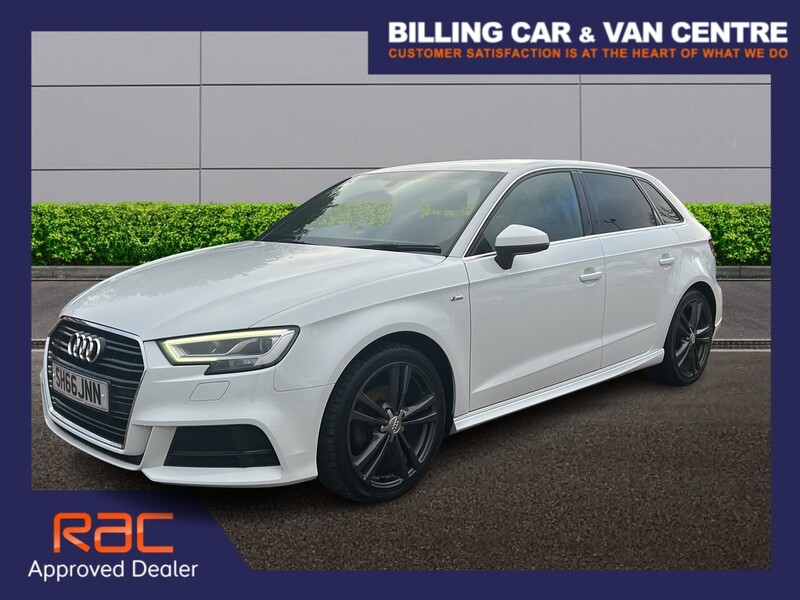 Audi A3 1.4 TFSI CoD S line Sportback 5dr Petrol Manual Euro 6 (s/s) (150 ps) - U4750