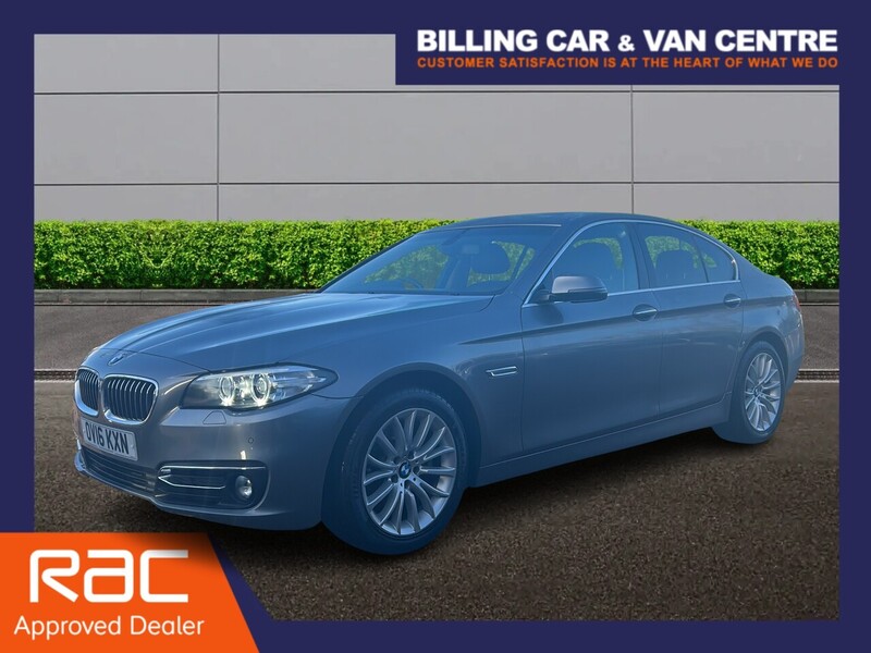 BMW 5 Series 2.0 520d Luxury Saloon 4dr Diesel Auto Euro 6 (s/s) (190 ps) - U4766