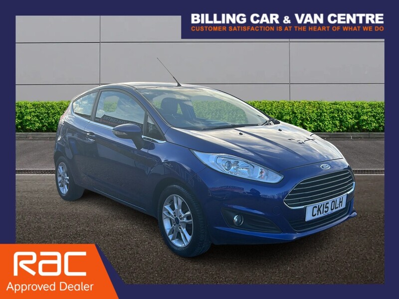 Ford Fiesta 1.25 Zetec Hatchback 3dr Petrol Manual Euro 6 (82 ps) - U4799