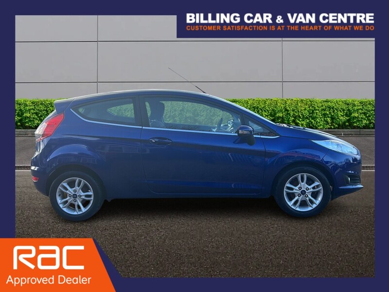 Ford Fiesta 1.25 Zetec Hatchback 3dr Petrol Manual Euro 6 (82 ps) - U4799
