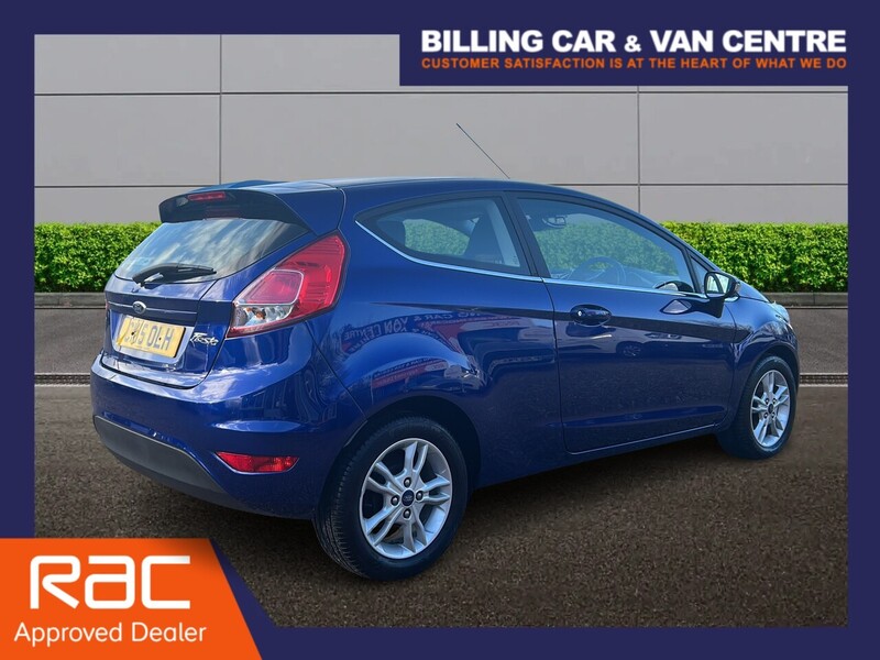 Ford Fiesta 1.25 Zetec Hatchback 3dr Petrol Manual Euro 6 (82 ps) - U4799