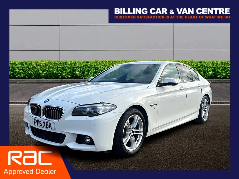 BMW 5 Series 2.0 520d M Sport Saloon 4dr Diesel Auto Euro 6 (s/s) (190 ps) - U4805