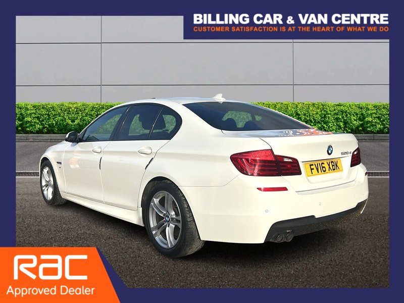 BMW 5 Series 2.0 520d M Sport Saloon 4dr Diesel Auto Euro 6 (s/s) (190 ps) - U4805