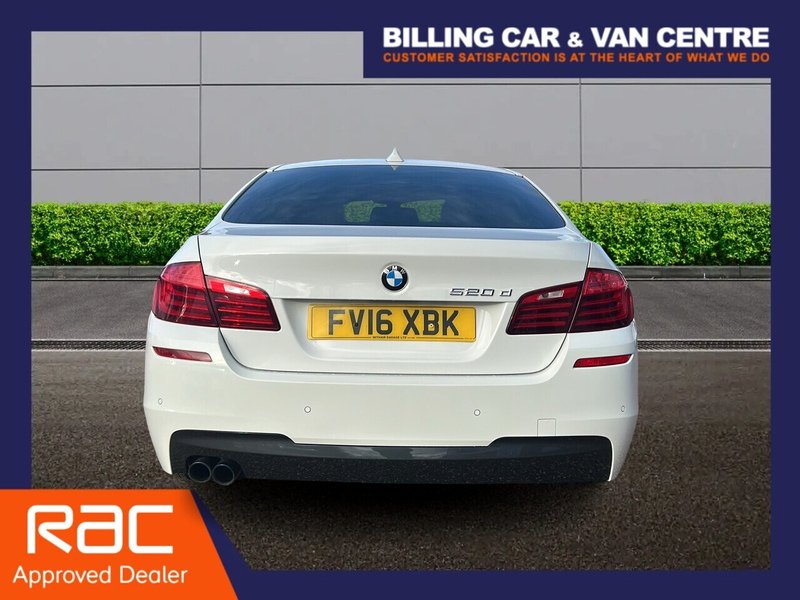 BMW 5 Series 2.0 520d M Sport Saloon 4dr Diesel Auto Euro 6 (s/s) (190 ps) - U4805