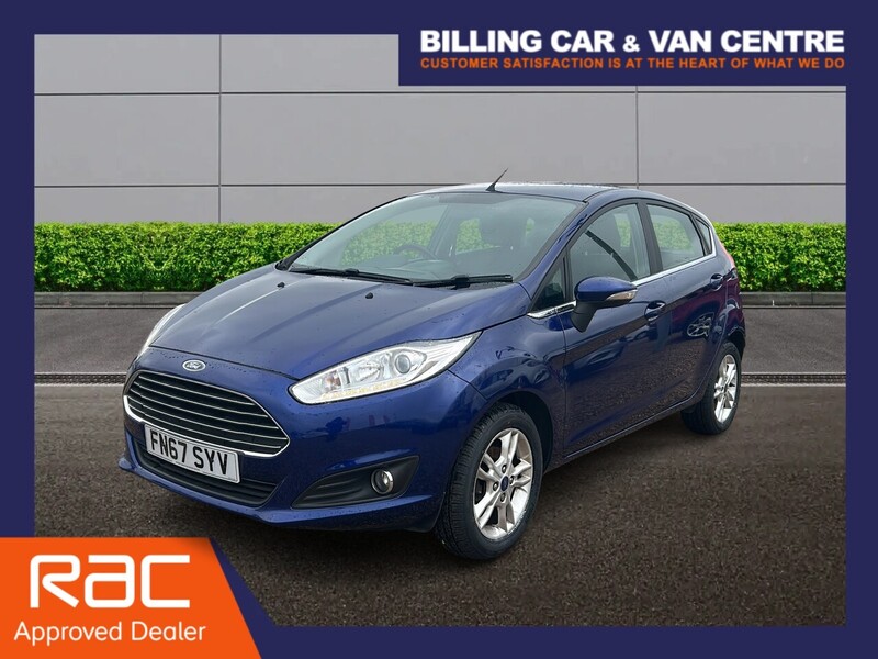Ford Fiesta 1.25 Zetec Hatchback 5dr Petrol Manual Euro 6 (82 ps) - U4825