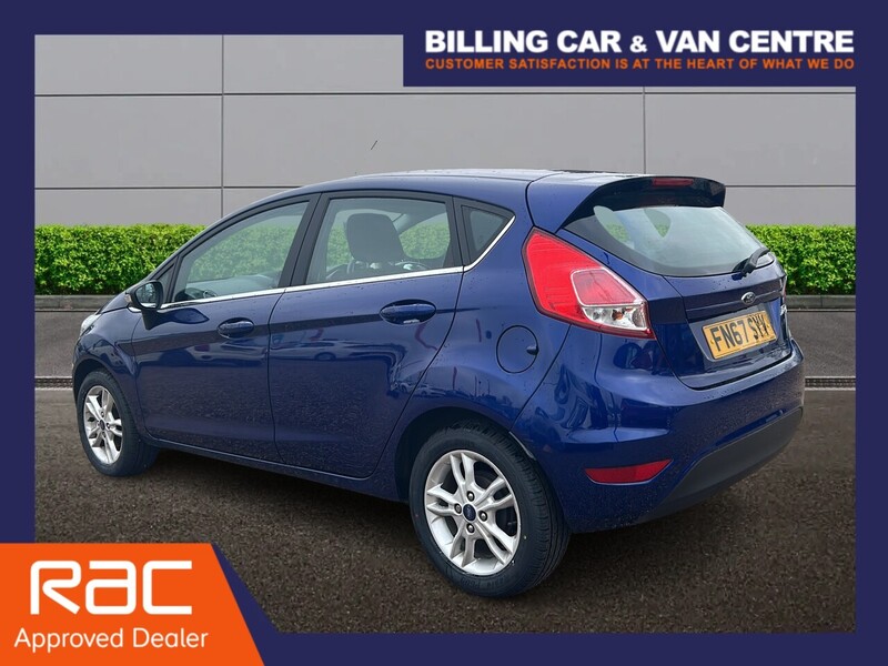 Ford Fiesta 1.25 Zetec Hatchback 5dr Petrol Manual Euro 6 (82 ps) - U4825