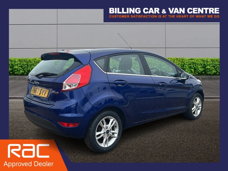 Ford Fiesta 1.25 Zetec Hatchback 5dr Petrol Manual Euro 6 (82 ps) - U4825